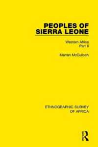 Peoples of Sierra Leone : Western Africa Part II (Ethnographic Survey of Africa)