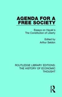 Agenda for a Free Society : Essays on Hayek's the Constitution of Liberty (Routledge Library Editions: the History of Economic Thought)