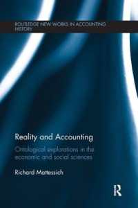 Reality and Accounting : Ontological Explorations in the Economic and Social Sciences (Routledge New Works in Accounting History)