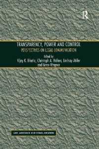 Transparency, Power, and Control : Perspectives on Legal Communication