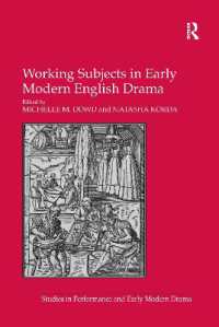 Working Subjects in Early Modern English Drama