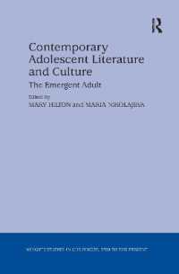 Contemporary Adolescent Literature and Culture : The Emergent Adult (Studies in Childhood, 1700 to the Present)