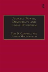 Judicial Power, Democracy and Legal Positivism (Applied Legal Philosophy)
