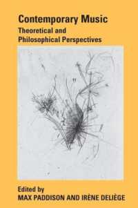 Contemporary Music : Theoretical and Philosophical Perspectives