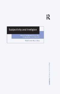 Subjectivity and Irreligion : Atheism and Agnosticism in Kant, Schopenhauer and Nietzsche (Ashgate New Critical Thinking in Philosophy)