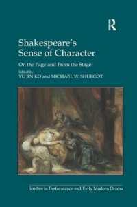 Shakespeare's Sense of Character : On the Page and from the Stage