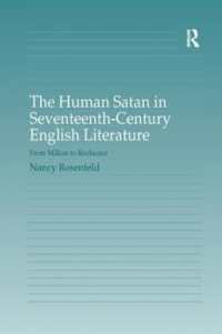 The Human Satan in Seventeenth-Century English Literature : From Milton to Rochester