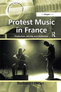 Protest Music in France : Production, Identity and Audiences
