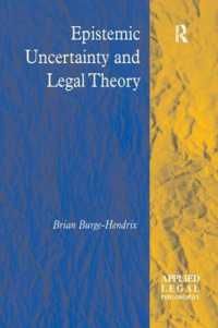 Epistemic Uncertainty and Legal Theory (Applied Legal Philosophy)