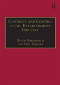 Contract and Control in the Entertainment Industry : Dancing on the Edge of Heaven (Studies in Modern Law and Policy)