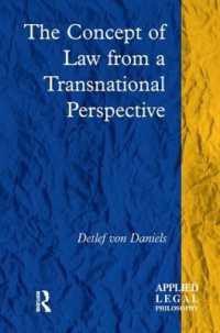 The Concept of Law from a Transnational Perspective (Applied Legal Philosophy)