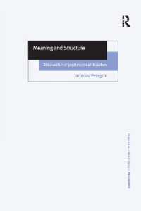 Meaning and Structure : Structuralism of (Post)Analytic Philosophers (Ashgate New Critical Thinking in Philosophy)