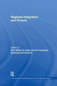 Regional Integration and Poverty (New Regionalisms Series)