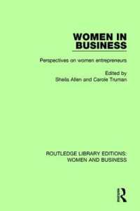Women in Business : Perspectives on Women Entrepreneurs (Routledge Library Editions: Women and Business)