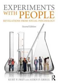 実験社会心理学論集（第２版）<br>Experiments with People : Revelations from Social Psychology, 2nd Edition （2ND）