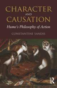 ヒュームの行為論における性格と因果<br>Character and Causation : Hume's Philosophy of Action