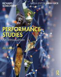 Ｒ．シェクナー共著／パフォーマンス研究入門（第４版）<br>Performance Studies : An Introduction （4TH）