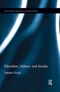 Education, Nature, and Society (Routledge Research in Education)
