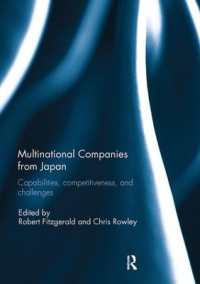 Multinational Companies from Japan : Capabilities, Competitiveness, and Challenges
