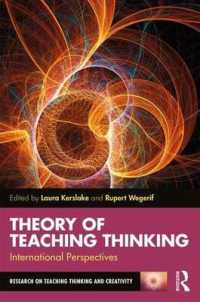 Theory of Teaching Thinking : International Perspectives (Research on Teaching Thinking and Creativity)