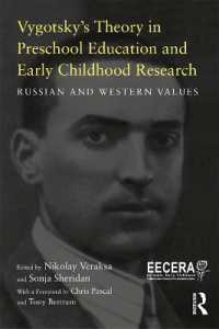 Vygotsky's Theory in Early Childhood Education and Research : Russian and Western Values (Eecera Collection of Research in Early Childhood Education)