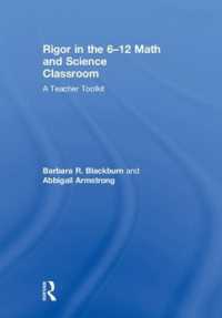Rigor in the 6-12 Math and Science Classroom : A Teacher Toolkit