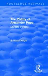 Routledge Revivals: the Poetry of Alexander Pope (1955) : Laureate of Peace (Routledge Revivals)