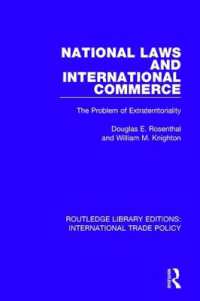 National Laws and International Commerce : The Problem of Extraterritoriality (Routledge Library Editions: International Trade Policy)