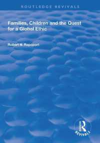 Families, Children and the Quest for a Global Ethic (Routledge Revivals)