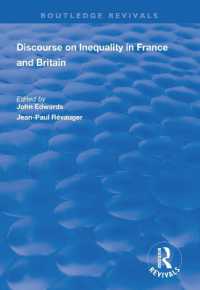 Discourse on Inequality in France and Britain (Routledge Revivals)