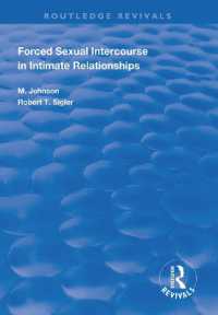 Forced Sexual Intercourse in Intimate Relationships (Routledge Revivals)