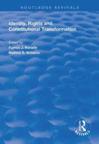 Identity, Rights and Constitutional Transformation (Routledge Revivals)