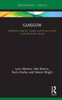 Glasgow : High-Rise Homes, Estates and Communities in the Post-War Period (Built Environment City Studies)