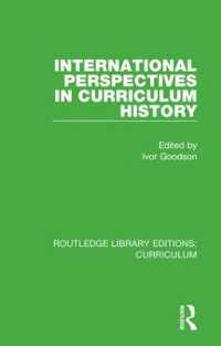 International Perspectives in Curriculum History (Routledge Library Editions: Curriculum)