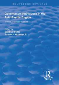 Governance Innovations in the Asia-Pacific Region : Trends, Cases, and Issues (Routledge Revivals)