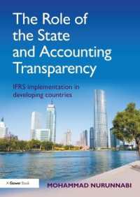 The Role of the State and Accounting Transparency : IFRS Implementation in Developing Countries