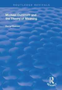 Michael Dummett and the Theory of Meaning (Routledge Revivals)