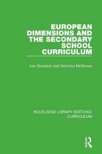 European Dimensions and the Secondary School Curriculum (Routledge Library Editions: Curriculum)