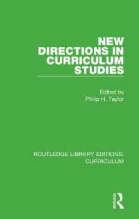 New Directions in Curriculum Studies (Routledge Library Editions: Curriculum)