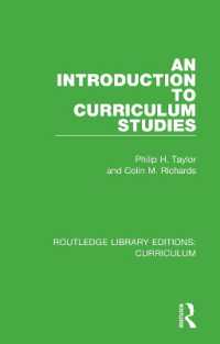 An Introduction to Curriculum Studies (Routledge Library Editions: Curriculum)