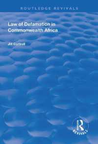 Law of Defamation in Commonwealth Africa (Routledge Revivals)