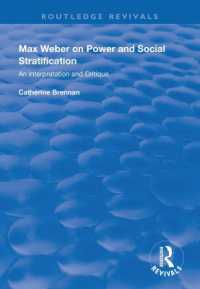 Max Weber on Power and Social Stratification : An Interpretation and Critique (Routledge Revivals)