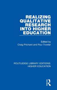 Realizing Qualitative Research into Higher Education (Routledge Library Editions: Higher Education)