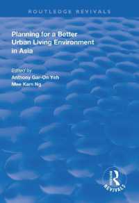 Planning for a Better Urban Living Environment in Asia (Routledge Revivals) -- Paperback / softback