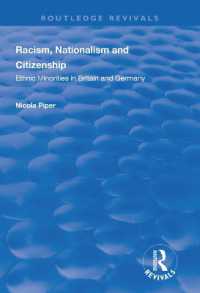 Racism, Nationalism and Citizenship : Ethnic Minorities in Britain and Germany (Routledge Revivals)
