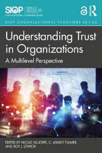 Understanding Trust in Organizations : A Multilevel Perspective (Siop Organizational Frontiers Series)