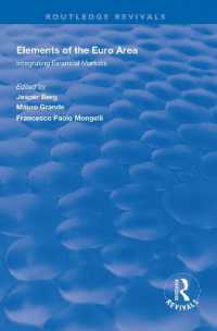 Elements of the Euro Area : Integrating Financial Markets (Routledge Revivals)