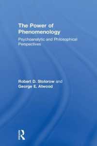 The Power of Phenomenology : Psychoanalytic and Philosophical Perspectives