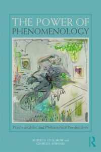 The Power of Phenomenology : Psychoanalytic and Philosophical Perspectives