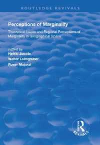 Perceptions of Marginality : Theoretical Issues and Regional Perceptions of Marginality in Geographical Space (Routledge Revivals)